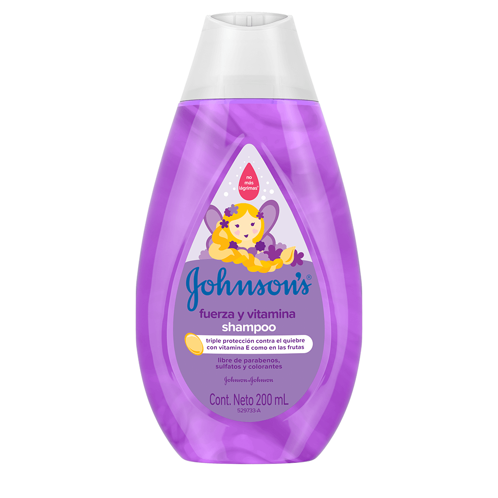 JOHNSON'S® Shampoo Fuerza y Vitamina